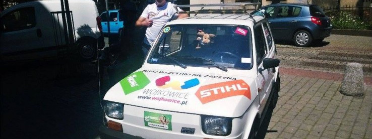 Maluchem na Nordkapp