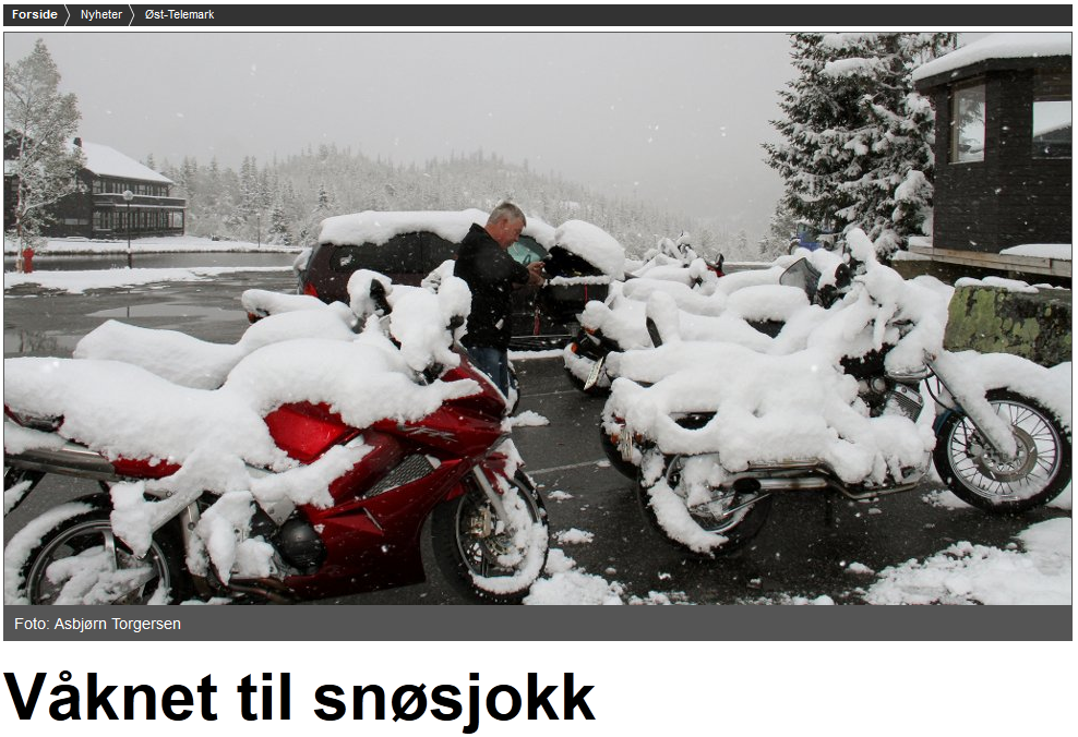 Śniegowy szok