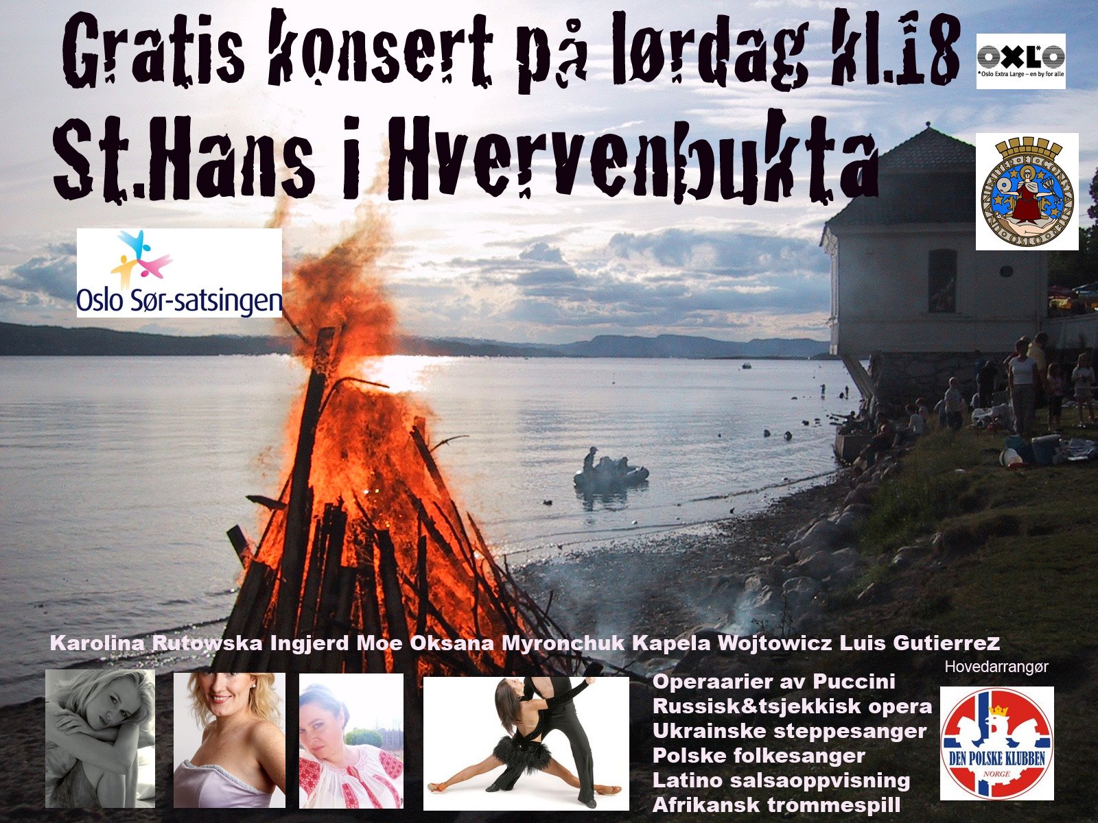 Noc Świętojańska w Hvervenbukta