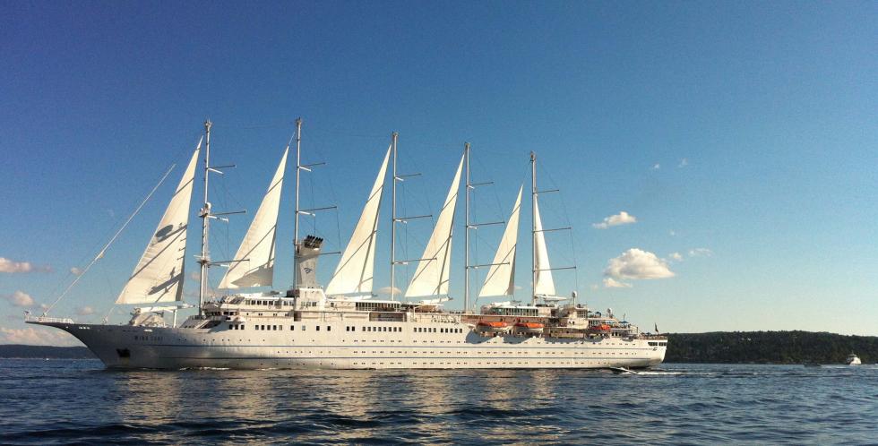 Największy żaglowiec na świecie w Oslo