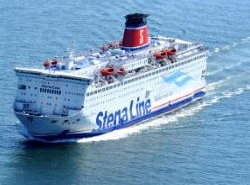Wypadek promu Stena Line w porcie w Gdyni