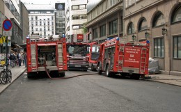 Pożar w hotelu Continental w Oslo