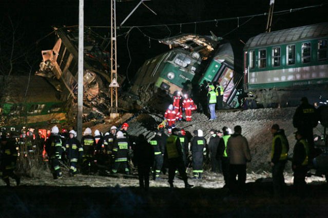 Polska w żałobie po wypadku kolejowym w Szczekocinach