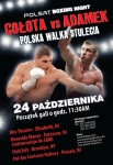 Dziś  POLSKA WALKA STULECIA : Andrzej Gołota kontra Tomasz Adamek