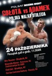 Dziś POLSKA WALKA STULECIA : Andrzej Gołota kontra Tomasz Adamek