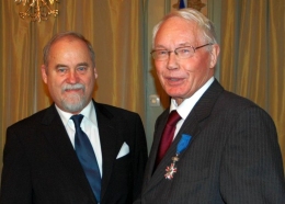  Norweg Olav T. Laake, odebrał Krzyż Oficerski Orderu Zasługi RP 