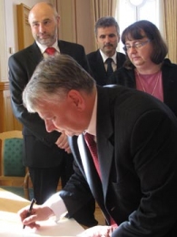 Marszałek Senatu RP Bogdan Borusewicz  z wizytą w Norwegii