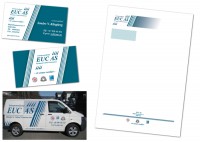 Materiały reklamowe dla firmy EUC