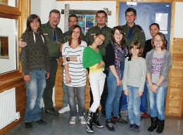 Harcerze w Polskiej Szkole w Bergen