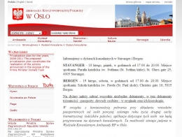 Dyżur konsularny w Stavanger i Bergen: