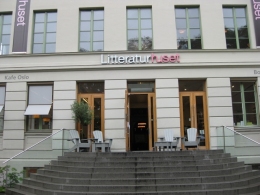 Ryszard Kapuściński w Domu Literatury (Litteraturhuset) w Oslo