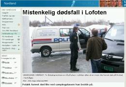 Zagadkowa śmierć Polaka na Lofotach