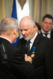 Krzyż Oficerski Orderu Zasługi Rzeczpospolitej Polskiej dla Ole Tonberga