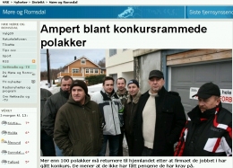 110 Polaków straciło pracę w Norwegii w wyniku bankructwa firmy