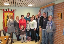   Liderka Partii Høyre Erna Solberg spotkała się z Polakami we Fredrikstad