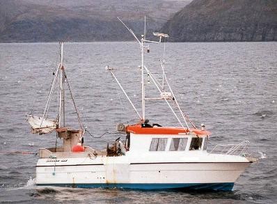 Trawler na dnie