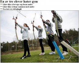 Norwescy uczniowie nienawidzą WF-u