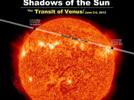 Przejście Wenus na tle Słońca - 6. czerwca 2012