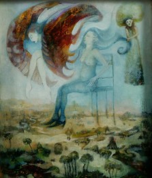Zaproszenie na wystawę „FEMALE FANTASY” Janiny Laxness