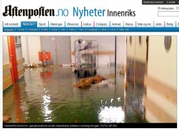 Szpital uniwersytecki w Bergen częściowo zalany