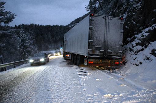Østlandet po raz pierwszy poczuło smak zimy