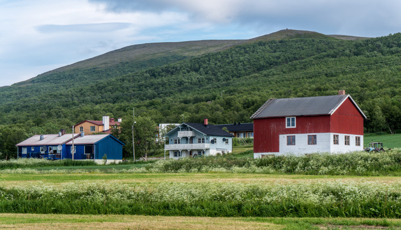 Gmina Lebesby położona jest we wschodniej części okręgu Finnmark.