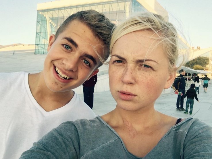 Kasia i Tomek miło spędzają czas w Norwegii. Kasia i Tomek miło spędzają czas w Norwegii.
