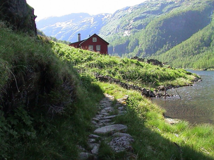 hytte w Aurlandsdalen