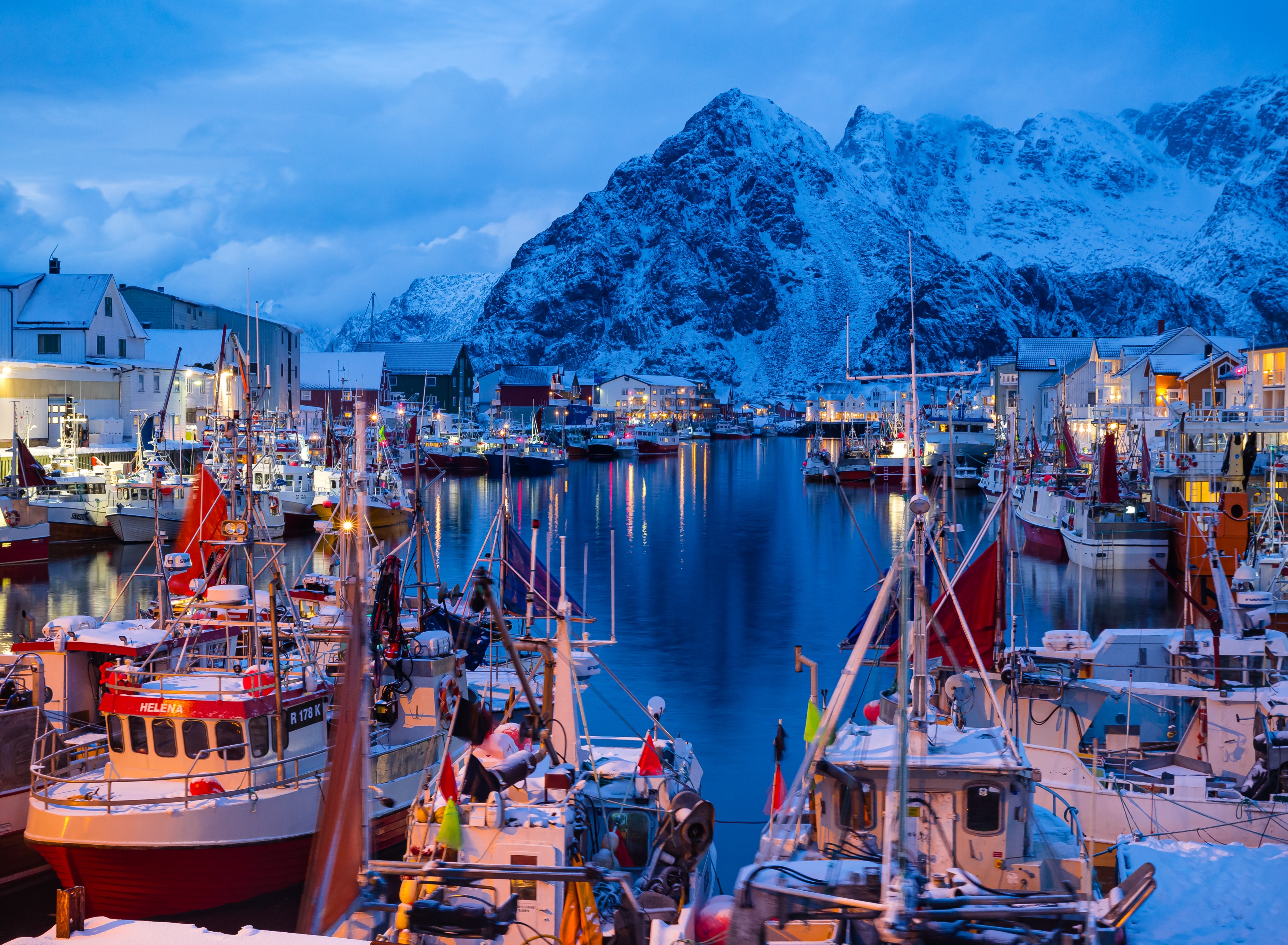 Henningsvær - jedyna taka wioska w Norwegii