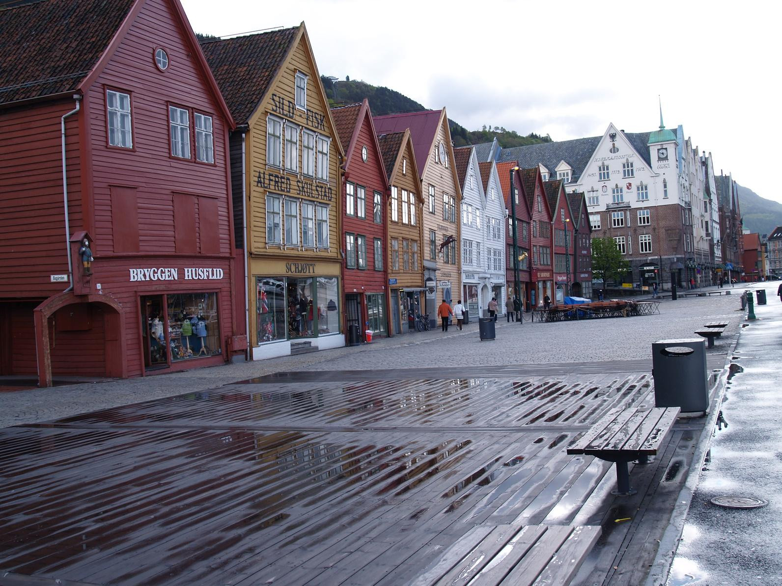 Okolice Bergen tradycyjnie okażą się najwilgotniejsze i najcieplejsze.
