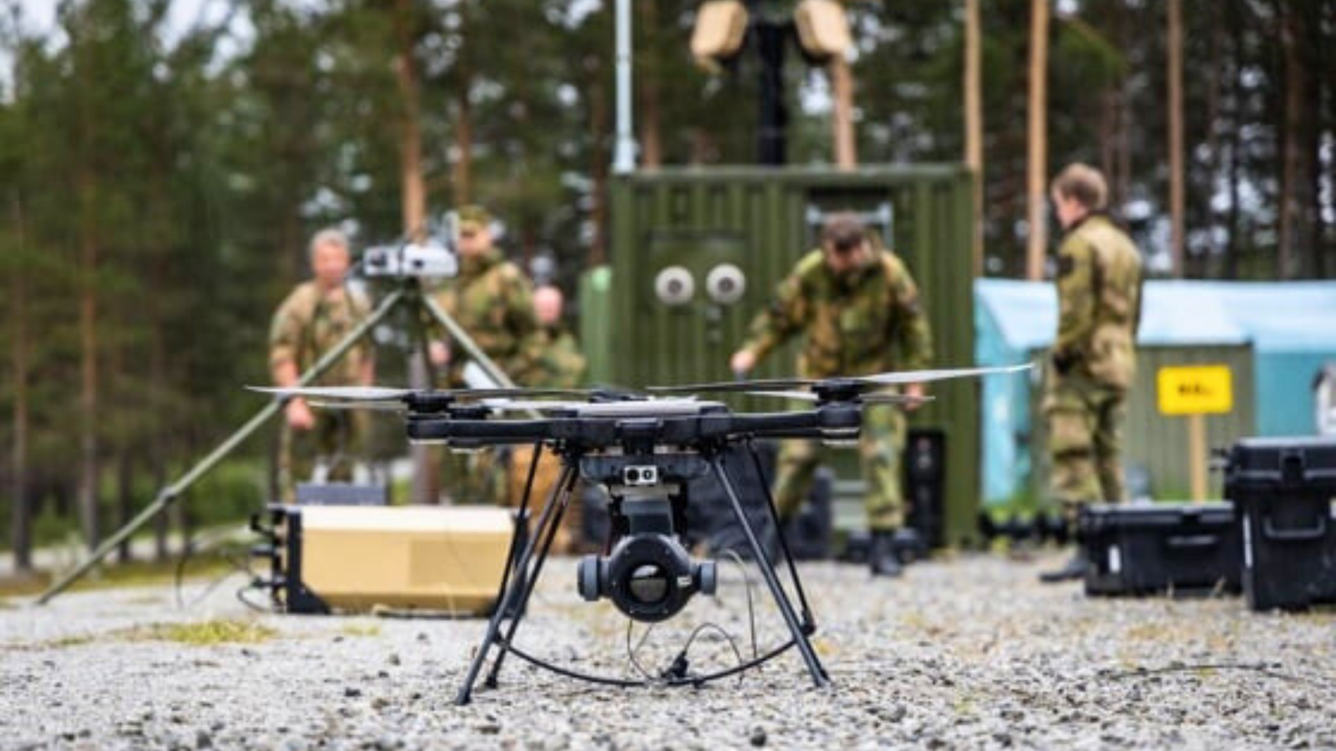 Etterspørselen etter antidroneteknologi øker over hele Europa.