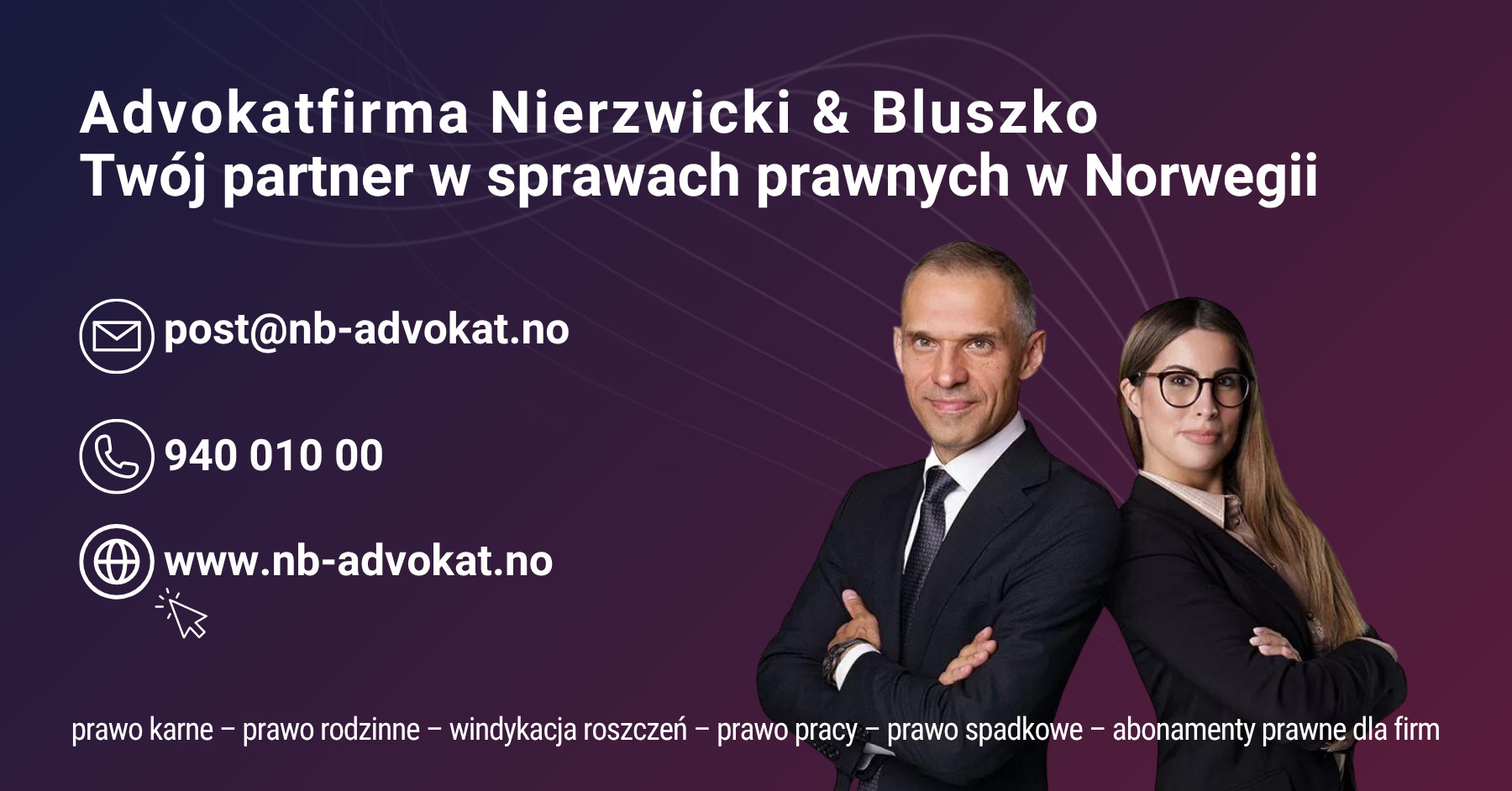 Advokatfirma Nierzwicki & Bluszko AS