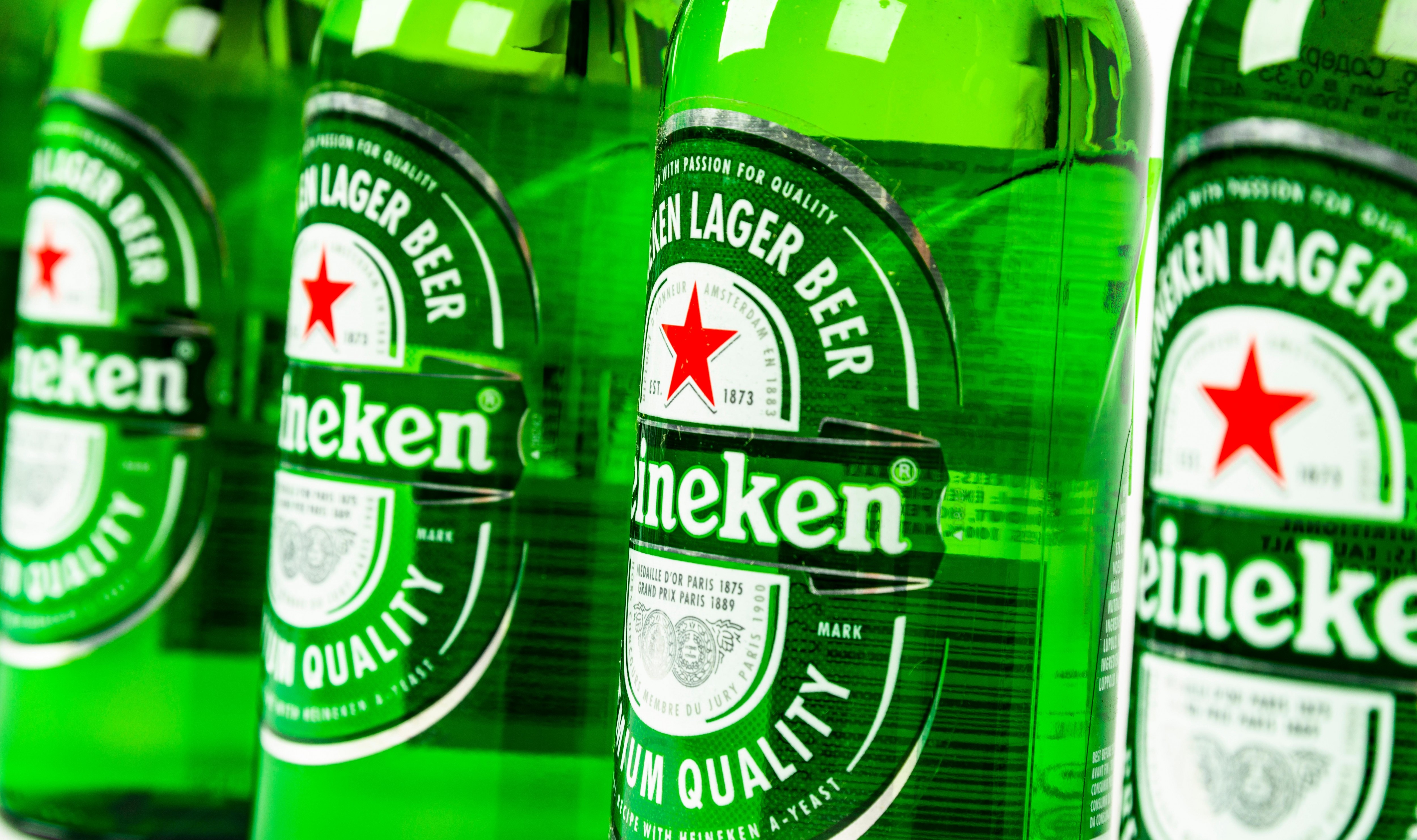 Przychody Heinekena wzrosły o 11,8 procent do 26,6 miliarda euro.