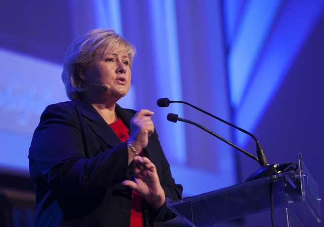 premier Norwegii Erna Solberg