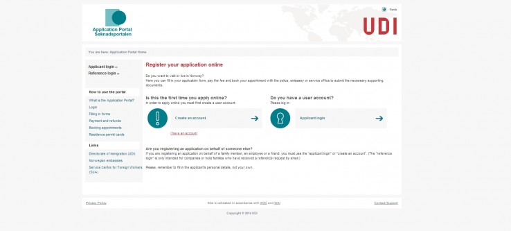 Application portal Application portal