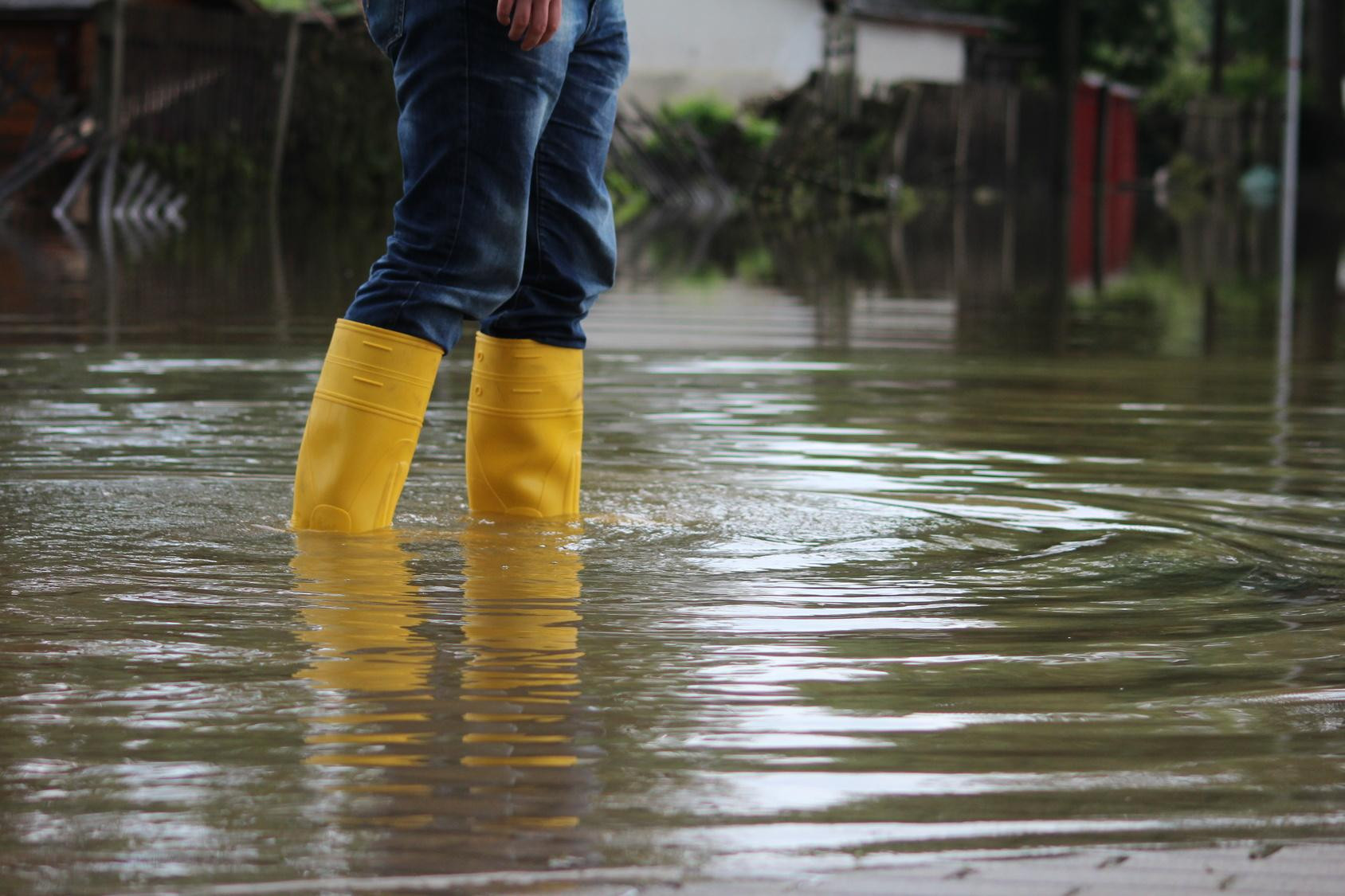 High water levels are being recorded in several regions.