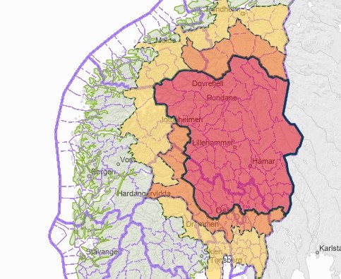 Rozszerzono obszar, na którym obowiązuje czerwony alert