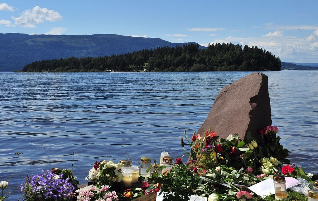 Na zdjęciu: wyspa Utøya.