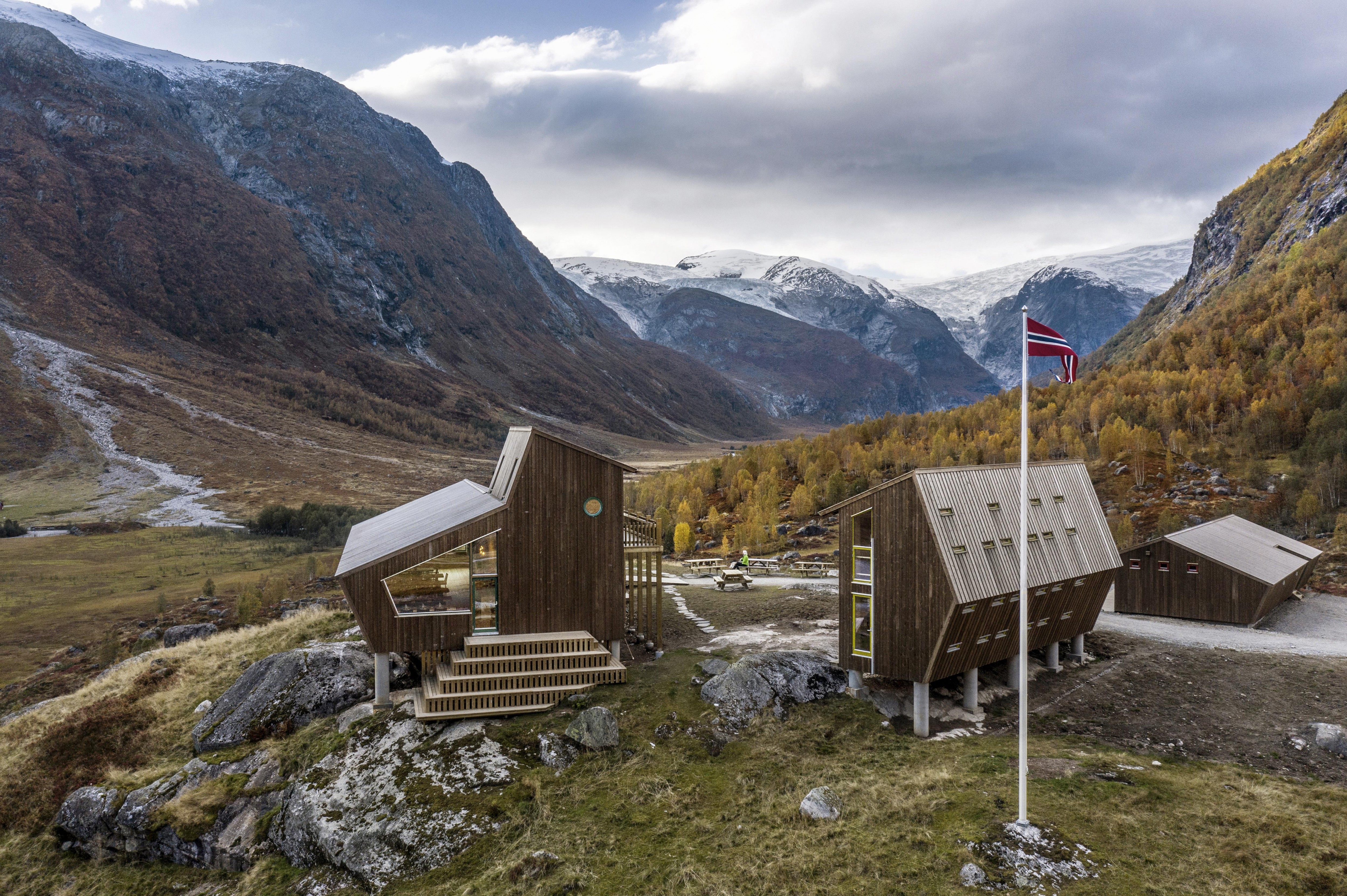 Tungestølen znajduje się 280 m.n.p.m.