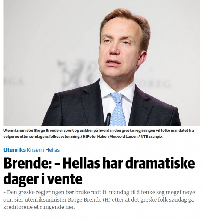 Brende o Grecji