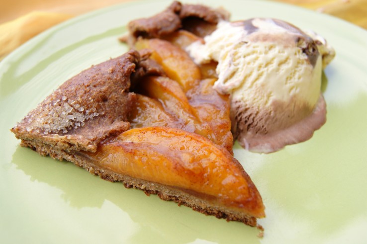Brzoskwiniowa tarta Brzoskwiniowa tarta