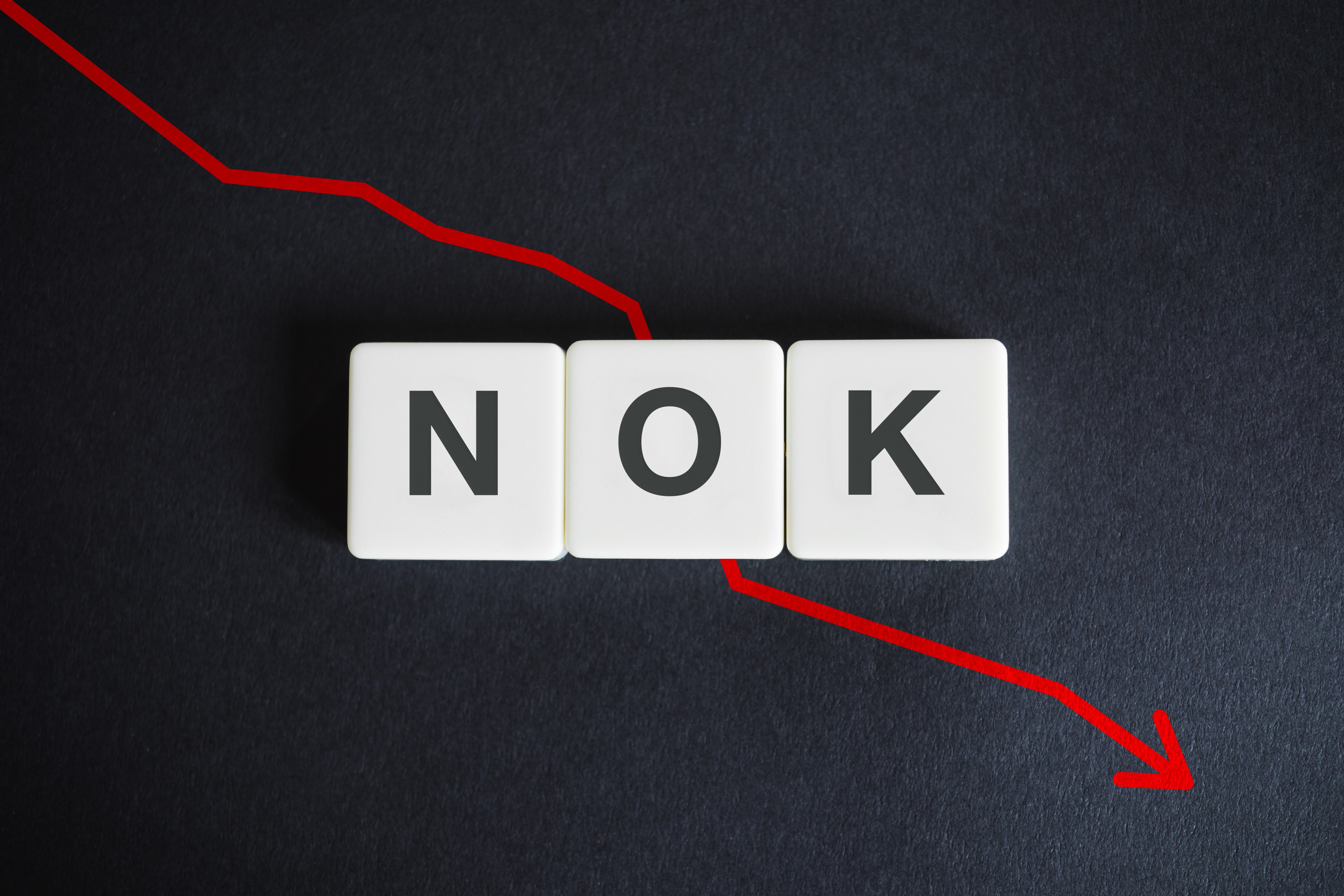 Korona norweska traci na wartości od początku roku m.in. przez błędne prognozy Norges Bank.