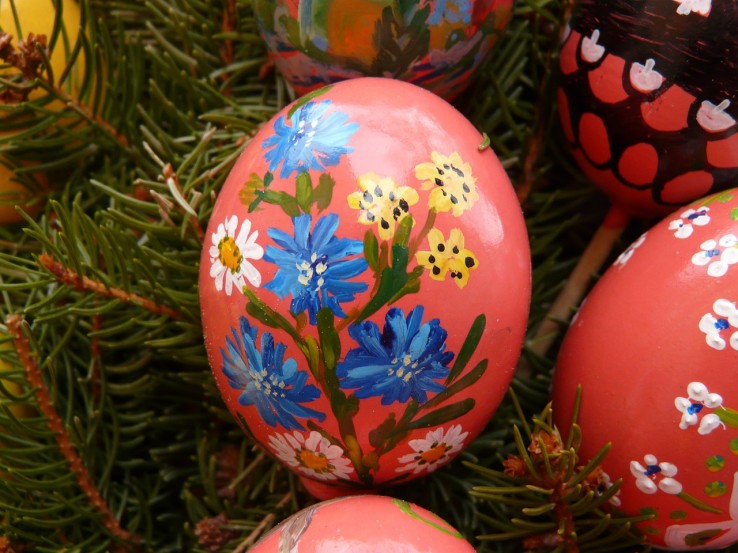 pięknie pomalowana pisanka pięknie pomalowana pisanka