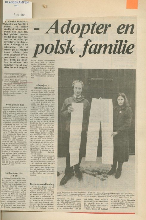 W Norwegii była również możliwa \\\