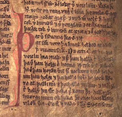 Saga o Njalu, rok 1350 Saga o Njalu, rok 1350