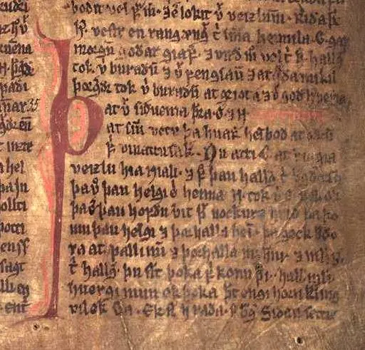 Saga o Njalu, rok 1350