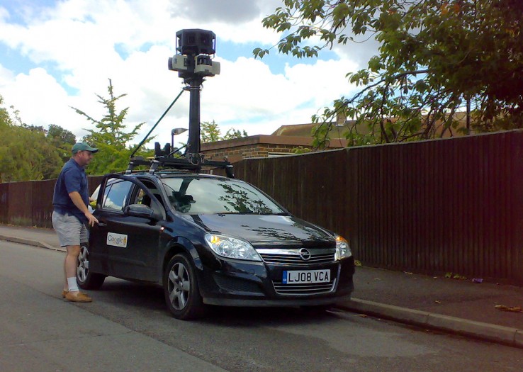 samochód google street view