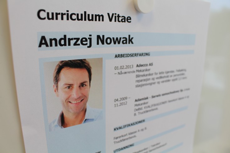 CV po norwesku CV po norwesku