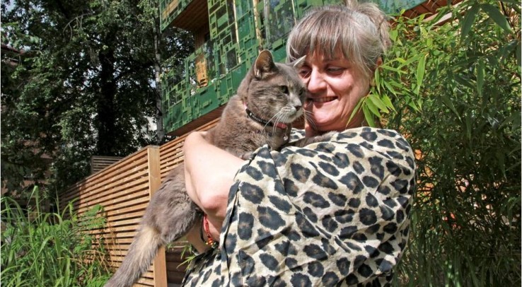 Marianne Wickmann ze swoim pupilem Marianne Wickmann ze swoim pupilem