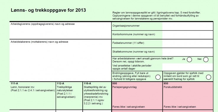Lonns- og trekkopgave Lonns- og trekkopgave